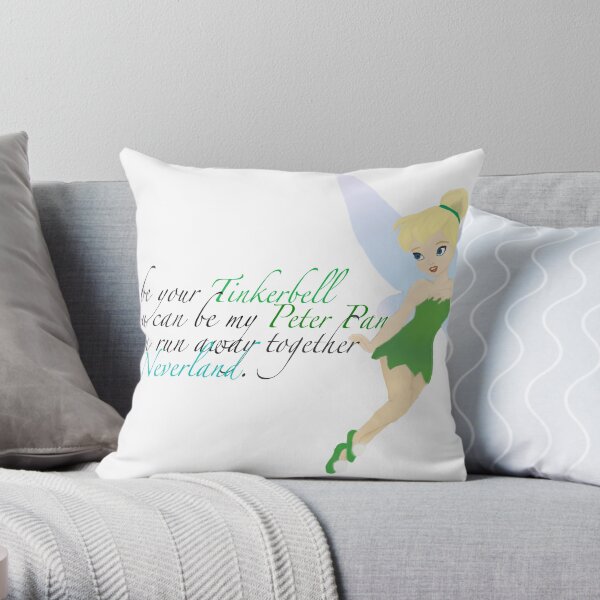 Tinkerbell. Throw Pillow