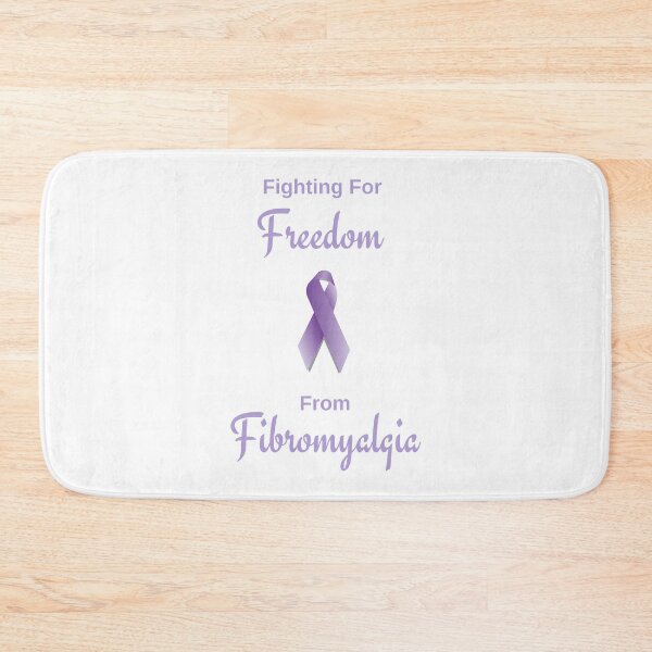 Item preview, Fighting for Freedom from Fibromyalgia | White and Purple designed and sold by Paulele.