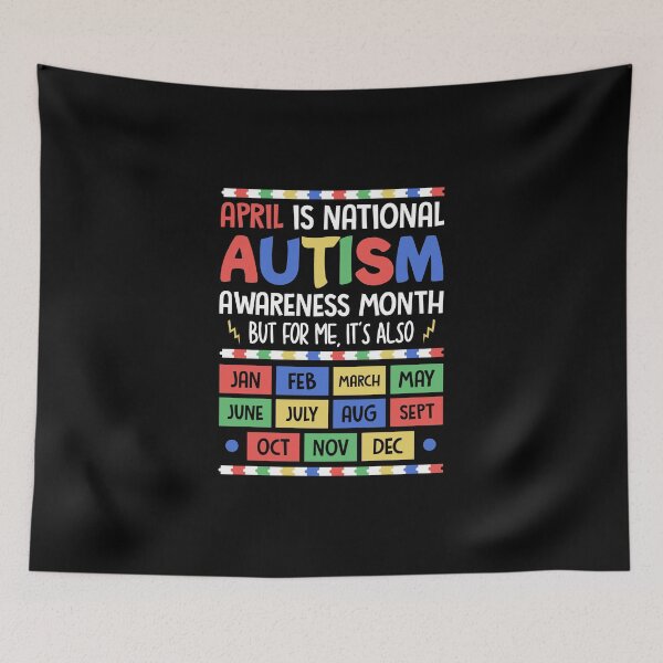 Item preview, National Autism Awareness Month designed and sold by Tabinchu.