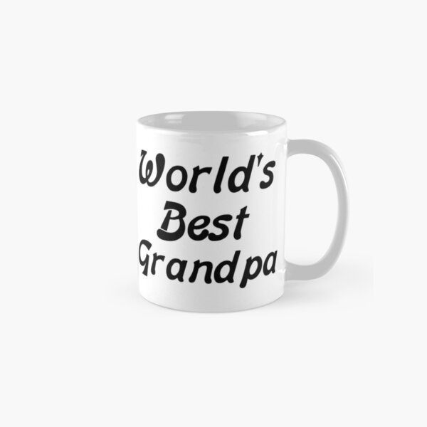 World's Best Grandpa White Mug