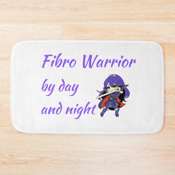 Item preview, Fibro Warrior by Day and Night on White designed and sold by Paulele.