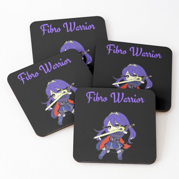 Item preview, Fibro Warrior on Black designed and sold by Paulele.