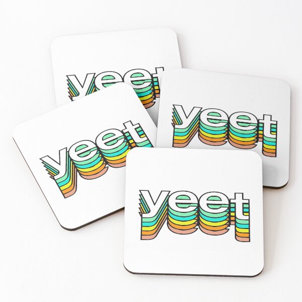 Item preview, Yeet Retro Aesthetic Modern Typography designed and sold by Fashionmonger.