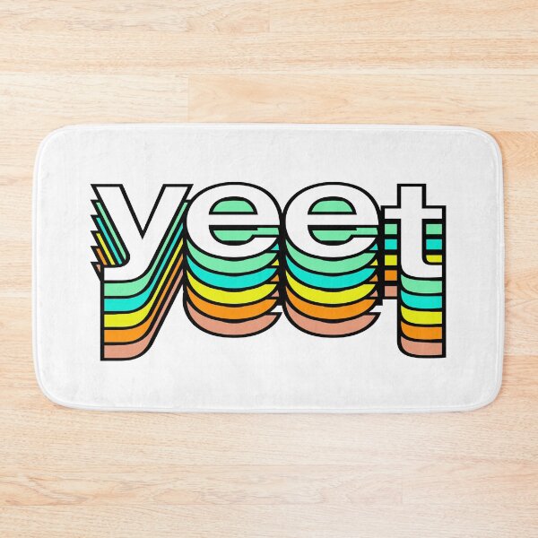 Item preview, Yeet Retro Aesthetic Modern Typography designed and sold by Fashionmonger.
