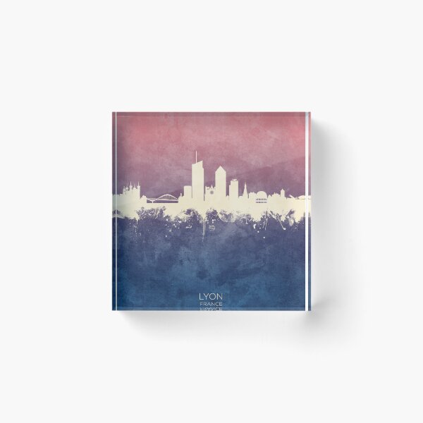 Item preview, Lyon France Skyline designed and sold by ArtPrints.