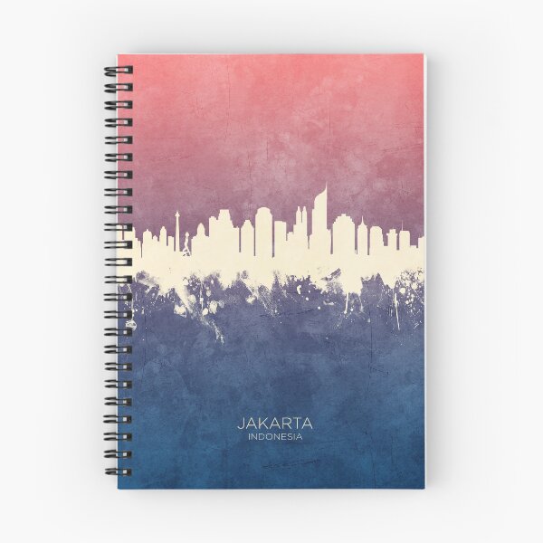 Artikelvorschau, Skyline von Jakarta, Indonesien entworfen und verkauft von ArtPrints.
