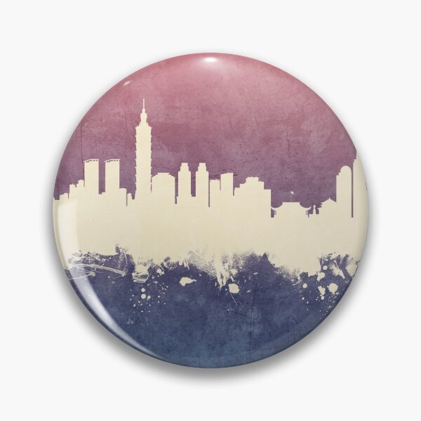 Item preview, Taipei Taiwan Skyline designed and sold by ArtPrints.