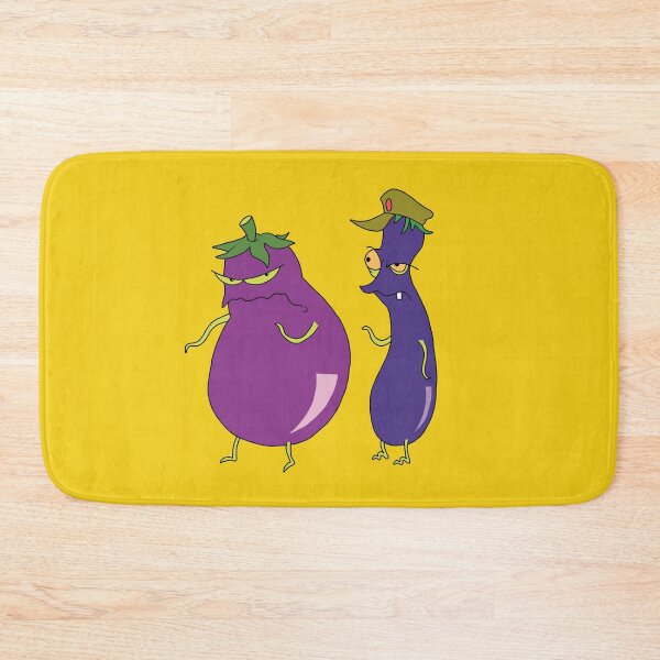 Item preview, Evil Eggplants - Courage the Cowardly Dog  designed and sold by ValentinaHramov.