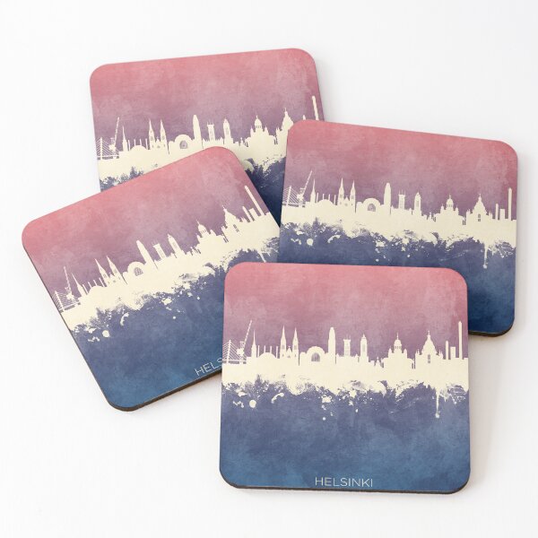Artikelvorschau, Helsinki Finland Skyline entworfen und verkauft von ArtPrints.