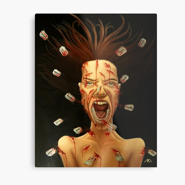 Cathartic Anger Metal Print