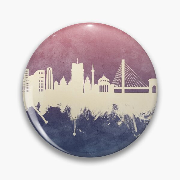 Item preview, Bucharest Romania Skyline designed and sold by ArtPrints.
