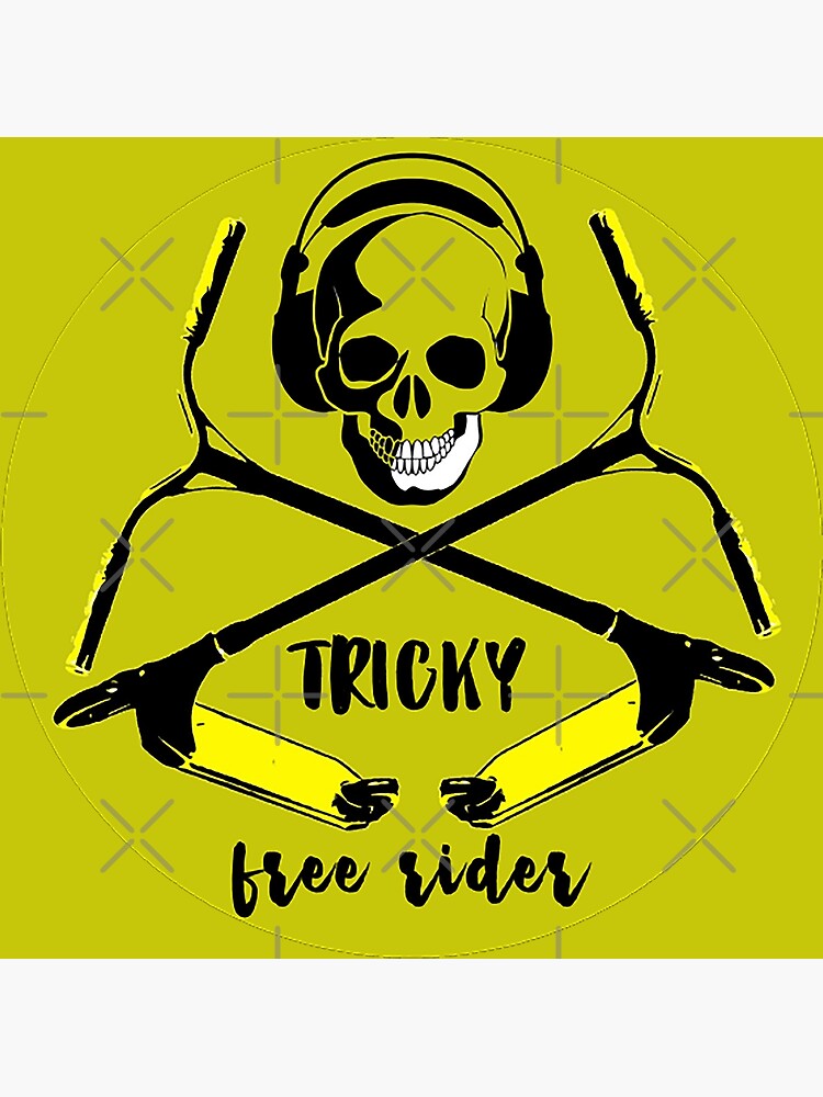 lampe gravid Gør det tungt Pro Free Rider - Trick Scooter Apparel - Stunt Scooter Art - Trick Scooter  Shirts - Stickers - Hoodies" Poster for Sale by happygiftideas | Redbubble