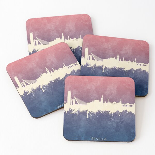 Artikelvorschau, Sevilla Spain Skyline entworfen und verkauft von ArtPrints.