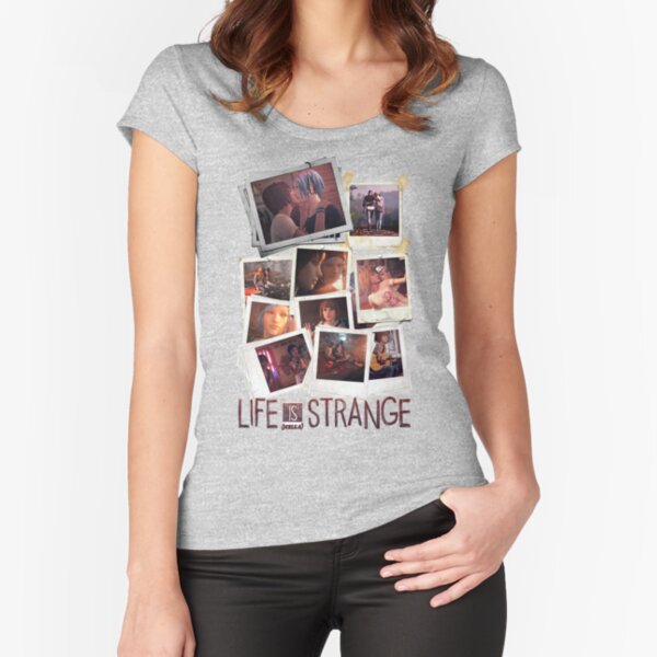 Pictures and Polaroids Fitted Scoop T-Shirt