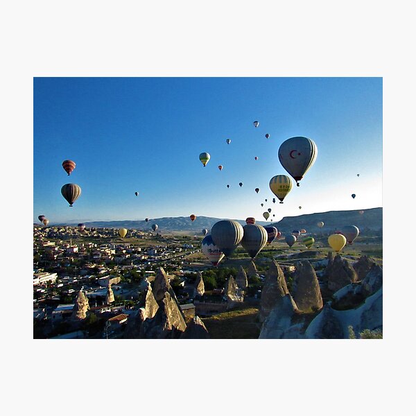 Balloons in Goreme Photographic Print