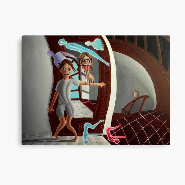 Alone with My Demons II. Canvas Print