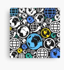 World a background Canvas Print