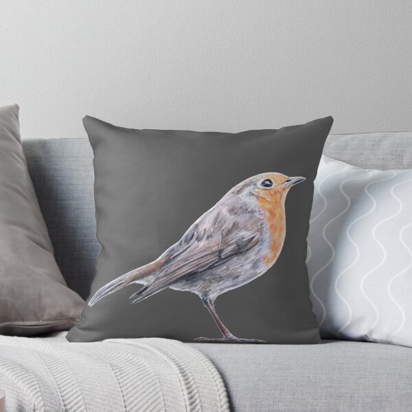 Item preview, The Visitor robin by Julie Jones designed and sold by Julie  Jones.