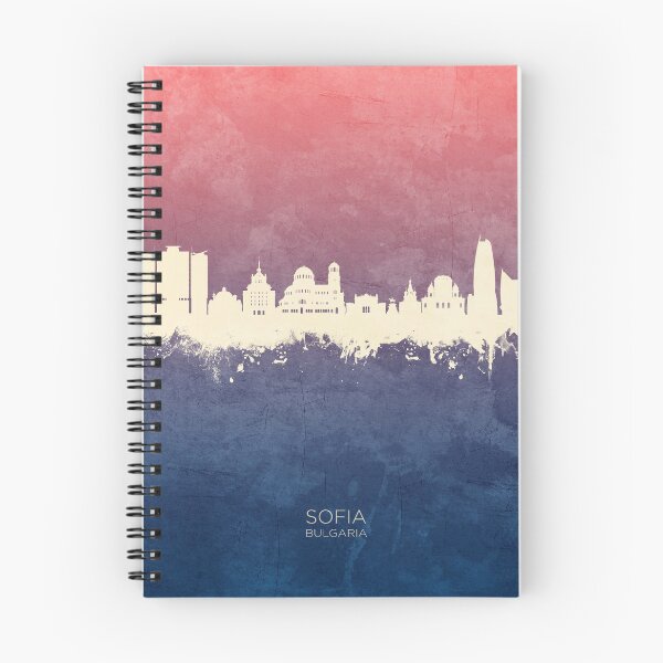 Item preview, Sofia Bulgaria Skyline designed and sold by ArtPrints.