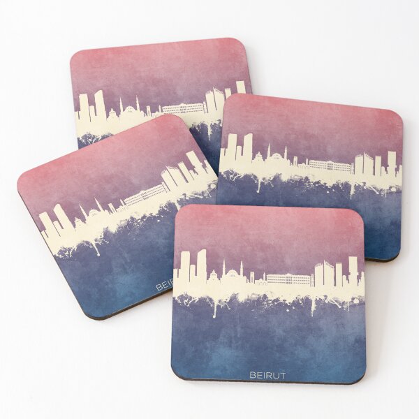 Artikelvorschau, Beirut Lebanon Skyline entworfen und verkauft von ArtPrints.