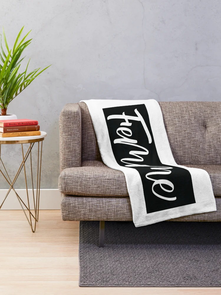 Thumbnail 2 of 6, Throw Blanket, Femme Life Script designed and sold by ProjectX23.