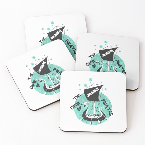 Item preview, The Crew of Drunken Pirates designed and sold by Space-Bug.