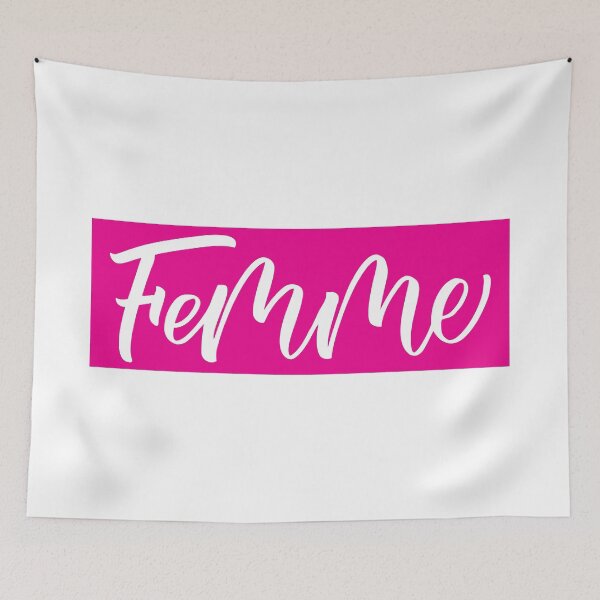 Item preview, Femme Life Pink Script designed and sold by ProjectX23.