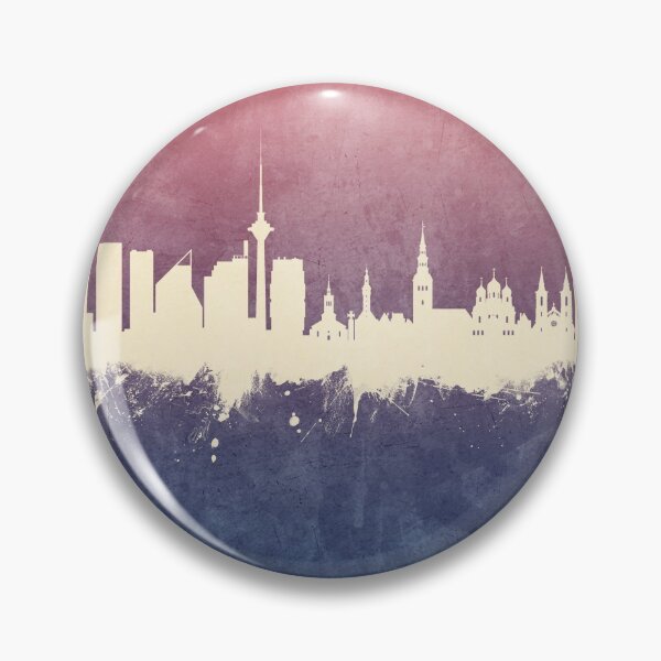 Item preview, Tallinn Estonia Skyline designed and sold by ArtPrints.
