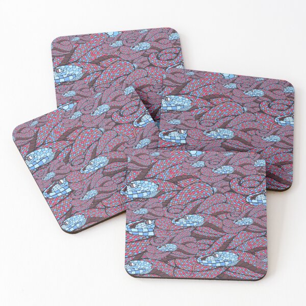 Item preview, mysterious snake ornament, decorative animal pattern designed and sold by Mauswohn.