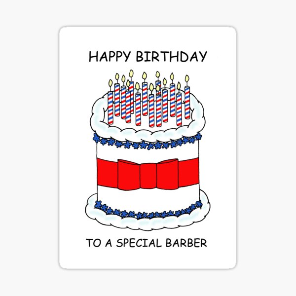 Barbers Pole Stickers Redbubble