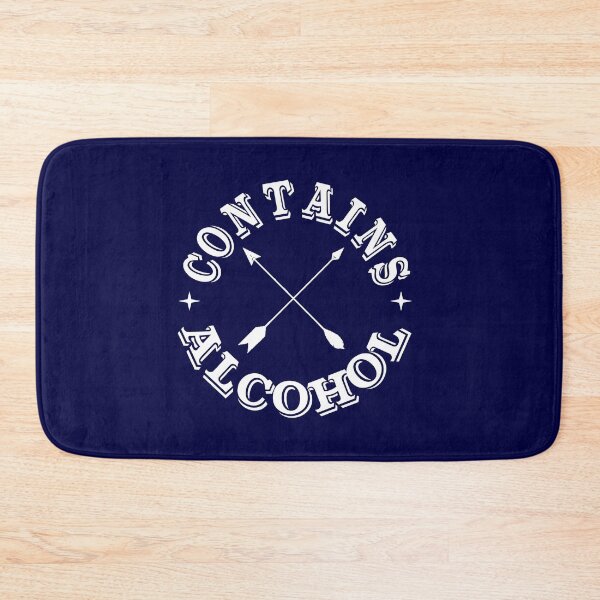 Item preview, funny drinking logo contains alcohol  designed and sold by headpossum.