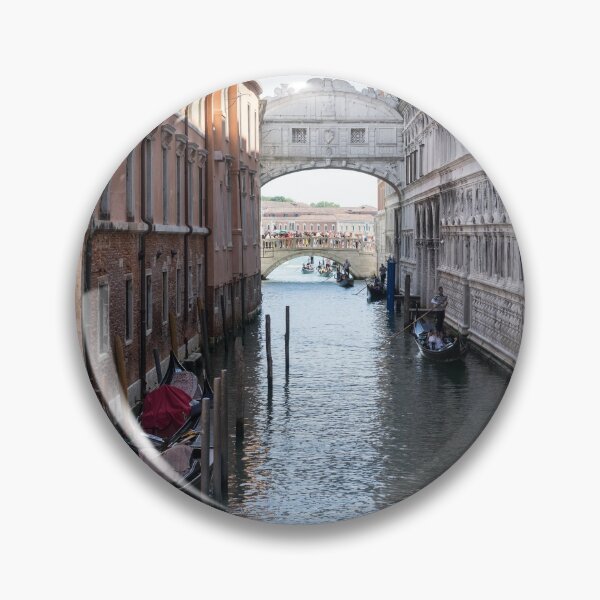 Item preview, Classic Venetian - Gondolas Under the Bridge of Sighs designed and sold by Georgia Mizuleva.