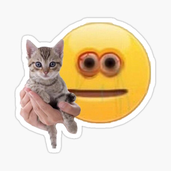 Cursed Emoji Set Sticker for Sale by Anna Laimo