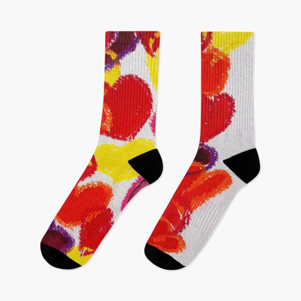 Item preview, Multicoloured hearts designed and sold by Catherine Holland.