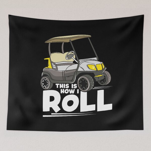 Item preview, This Is How I Roll Funny Golf Cart Pun Cute Golfer designed and sold by perfectpresents.