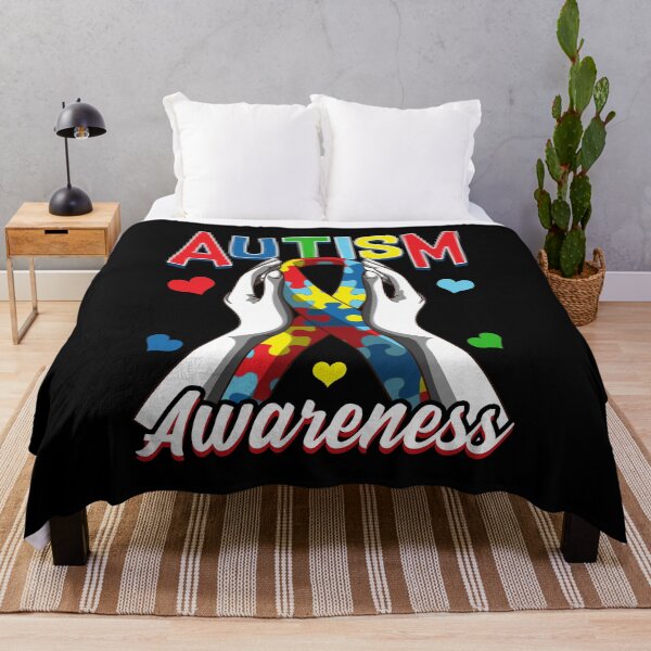 Item preview, Colorful Autism Awareness Day Puzzle Ribbon designed and sold by perfectpresents.