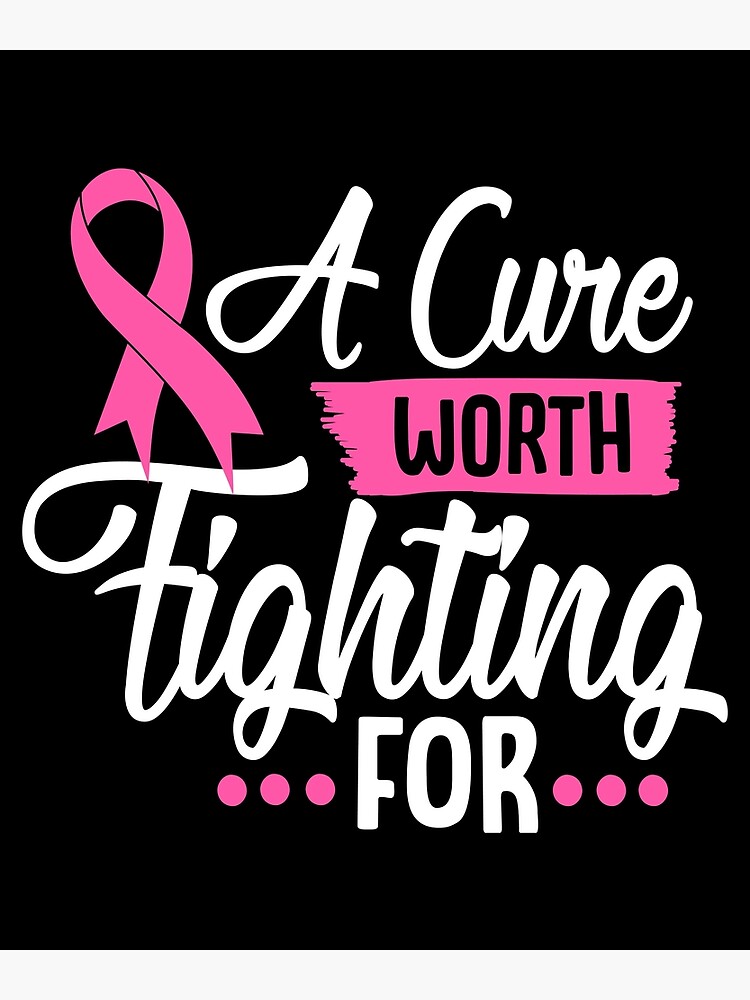 Breast Cancer Baseball Think Pink Ribbon Warrior Survivor Fighter  Mastectomy, Faith Mom, Sister | Art Board Print