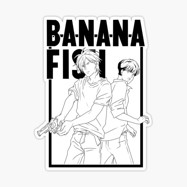 BANANA FISH Drawing Illustration Ash Links Birthday Ver