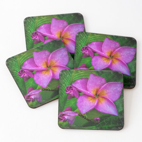 Item preview, Raindrops on Frangipani designed and sold by Keith's Photo Artistry.