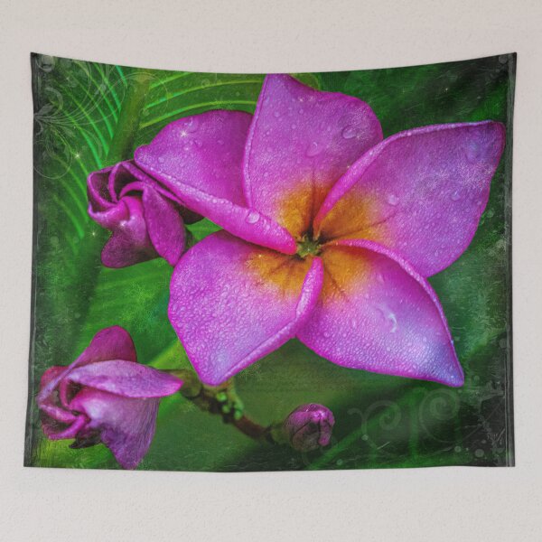 Item preview, Raindrops on Frangipani designed and sold by Keith's Photo Artistry.