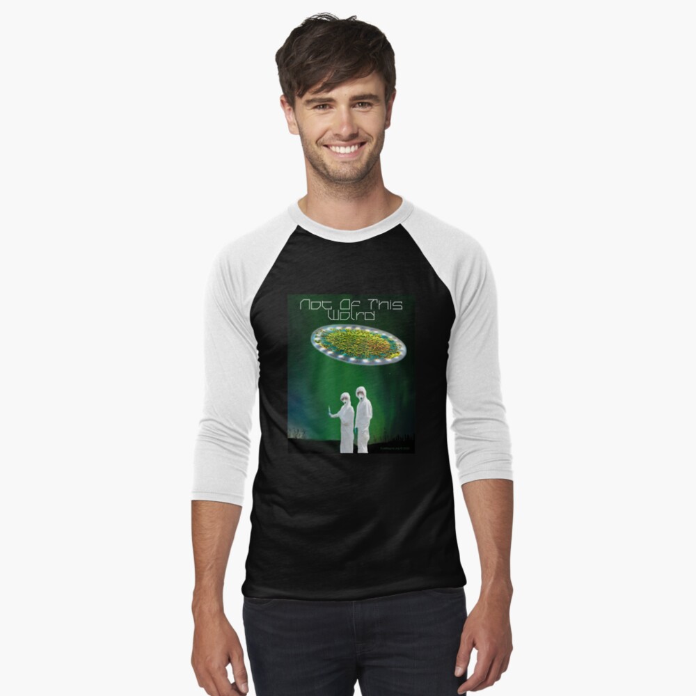 Item preview, Baseball ¾ Sleeve T-Shirt designed and sold by EyeMagined.
