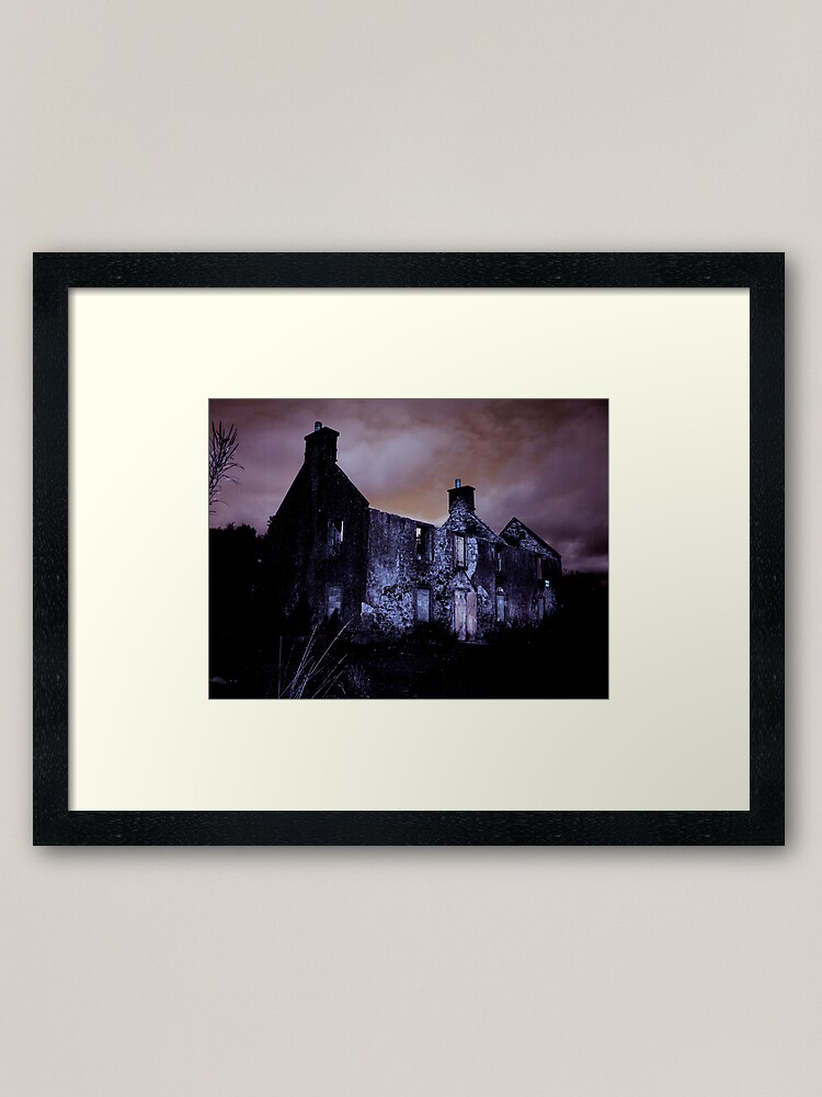Alternate view of The Cottage Framed Art Print