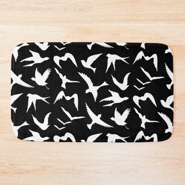 Item preview, Flying Birds White Silhouettes designed and sold by sifis.