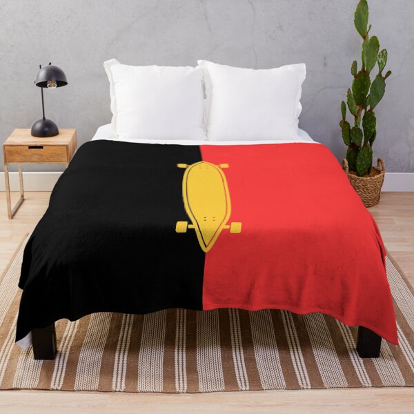 Item preview, Belgium Skateboard Silhouette Tricolour Flag designed and sold by ShineEyePirate.