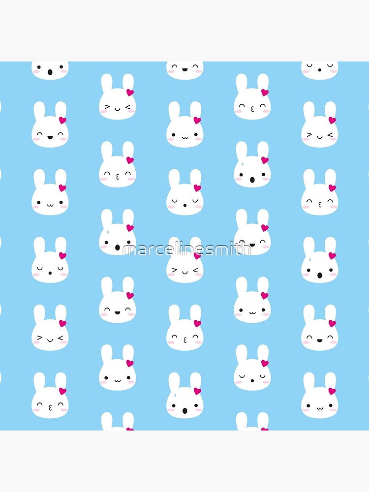 Kawaii Bunny Emotions by marcelinesmith