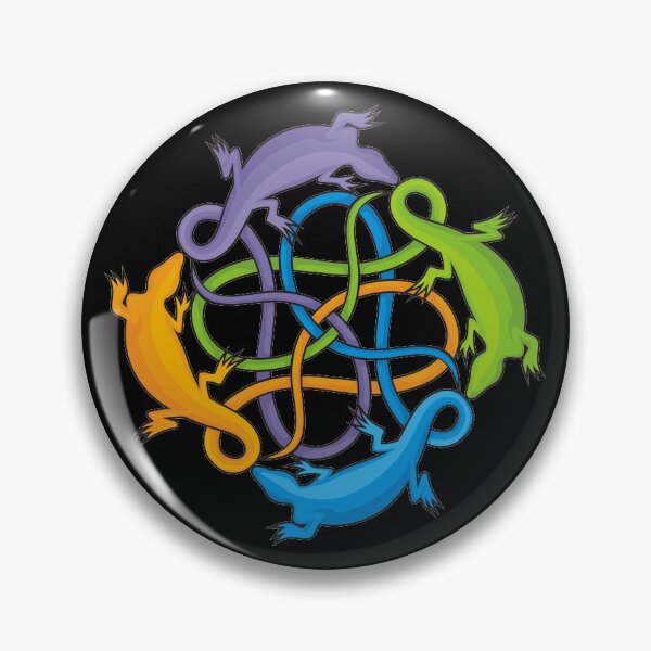 Item preview, Lizards Square Knot designed and sold by sifis.