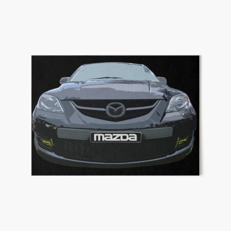 Mazda 3 MPS Art Board Print for Sale by radestilo