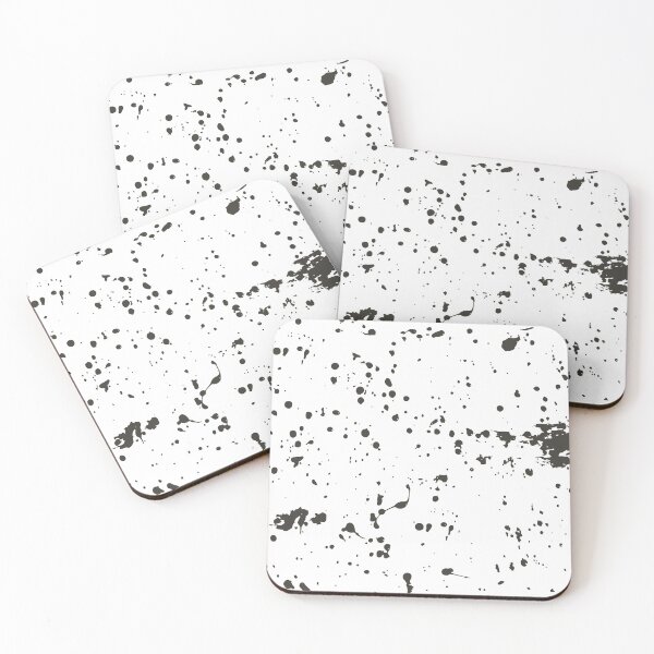 Item preview, Black ink blot pattern designed and sold by designer437.