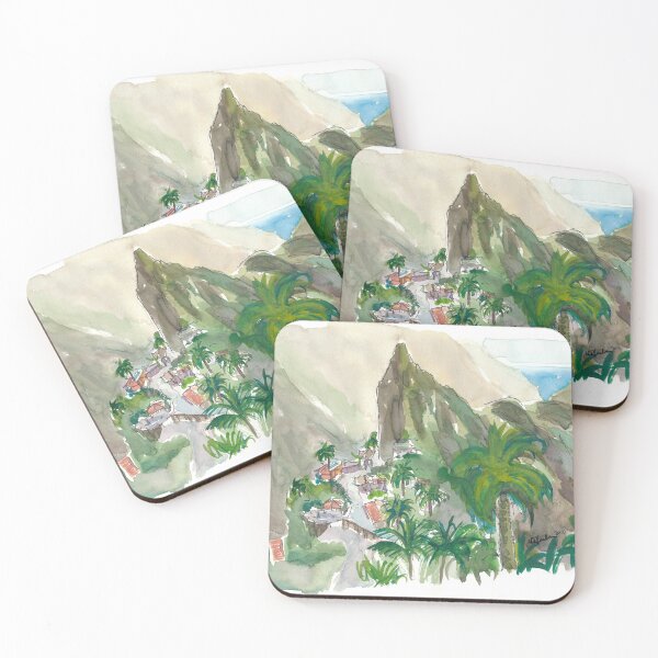Item preview, Masca Tenerife Valley And Village Canary Remoteness designed and sold by artshop77.