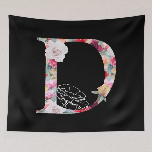Item preview, Flower Alphabet, Letter D designed and sold by Space-Bug.
